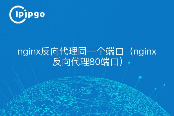 nginx reverse proxy the same port (nginx reverse proxy port 80)
