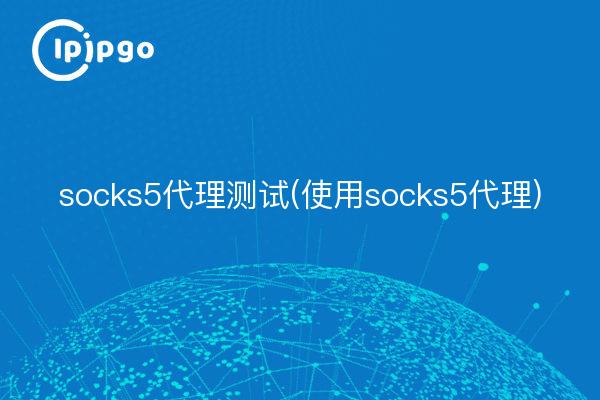 socks5代理测试(使用socks5代理)
