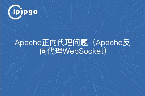 Apache Forward Proxy Problem (Apache Reverse Proxy WebSocket)