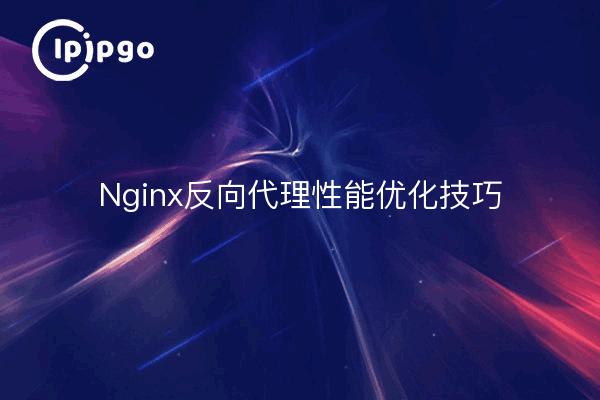 Nginx reverse proxy performance optimization tips