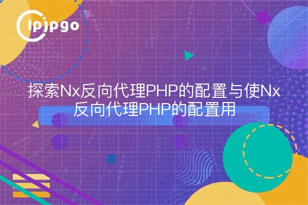 Explorer la configuration de Nx Reverse Proxy PHP avec Make Nx Reverse Proxy PHP avec Configuration