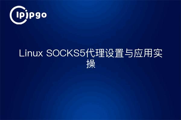 Linux SOCKS5-Proxy-Einrichtung und Anwendungspraxis