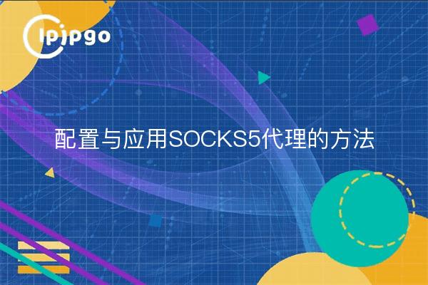 Configuración y aplicación del agente SOCKS5