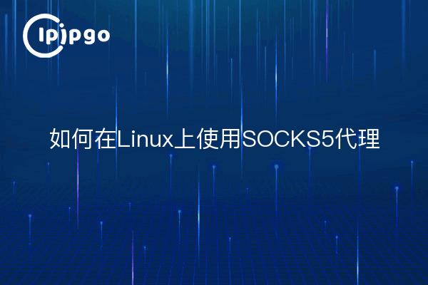 Cómo utilizar el proxy SOCKS5 en Linux