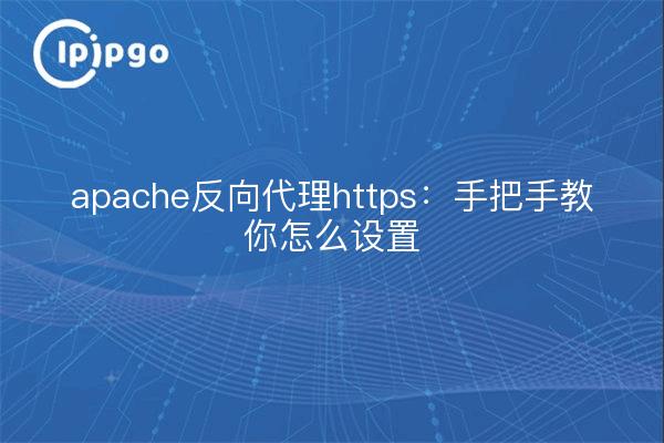 apache反向代理https：手把手教你怎么设置