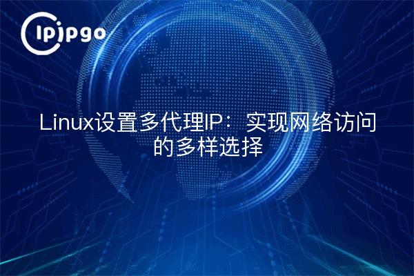 Linux设置多代理IP：实现网络访问的多样选择