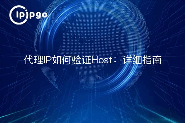 代理IP如何验证Host：详细指南