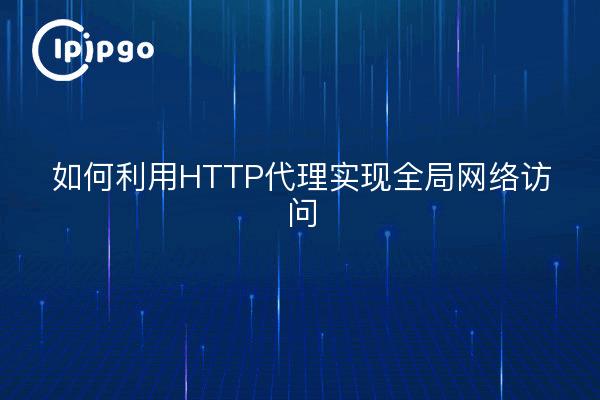 如何利用HTTP代理实现全局网络访问