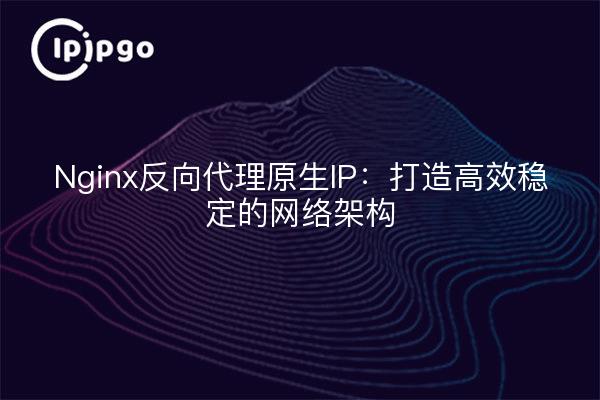 Nginx反向代理原生IP：打造高效稳定的网络架构