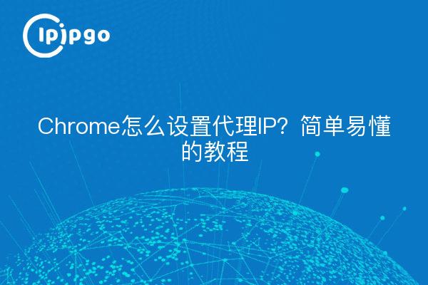 Chrome怎么设置代理IP？简单易懂的教程