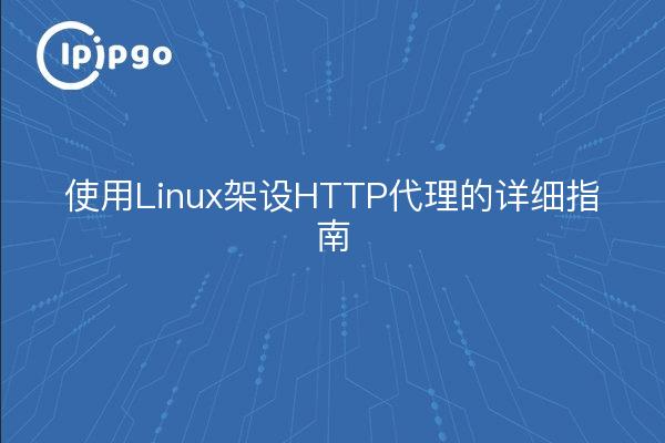 Detailed guide to setting up an HTTP proxy using Linux