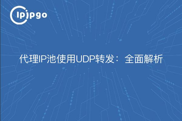 代理IP池使用UDP转发：全面解析