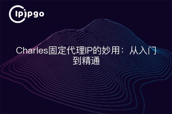 Charles固定代理IP的妙用：从入门到精通