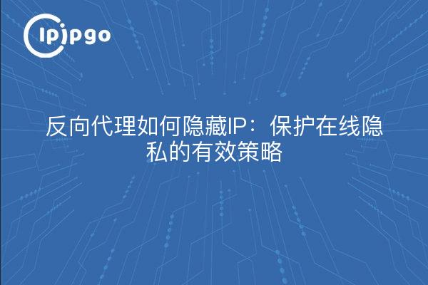 反向代理如何隐藏IP：保护在线隐私的有效策略