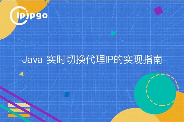 Java 实时切换代理IP的实现指南