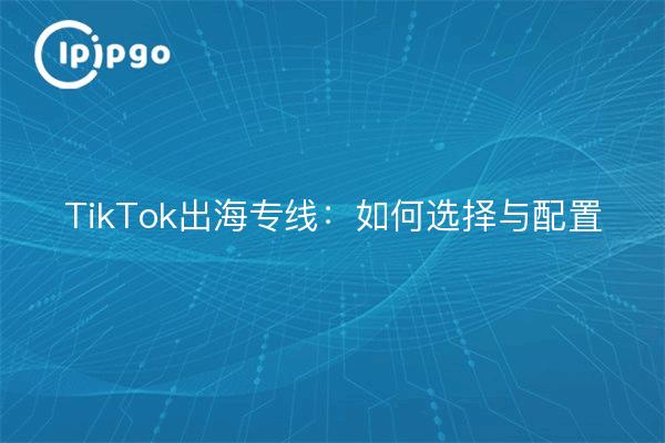 TikTok出海专线：如何选择与配置