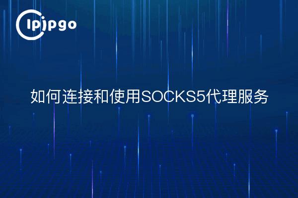 如何连接和使用SOCKS5代理服务