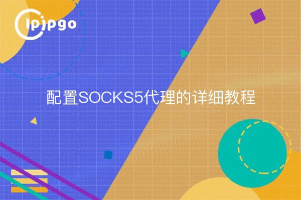 配置SOCKS5代理的详细教程