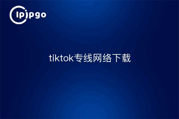 tiktok专线网络下载