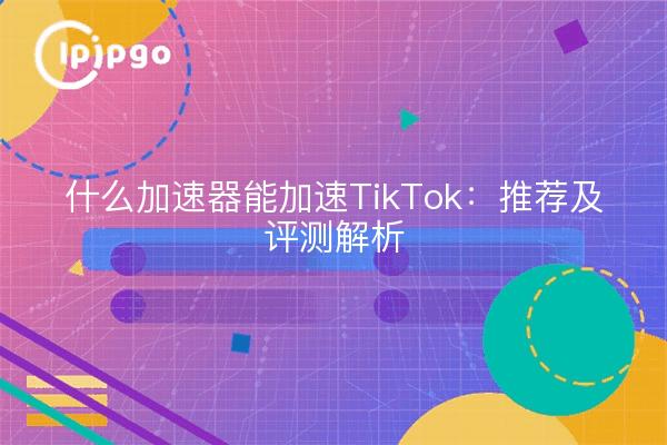 什么加速器能加速TikTok：推荐及评测解析