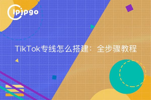 TikTok专线怎么搭建：全步骤教程