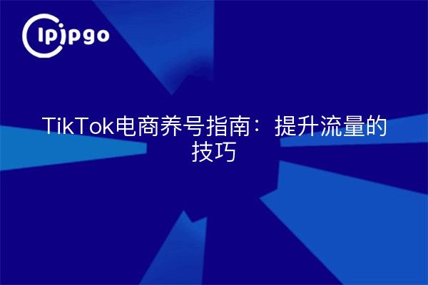 TikTok电商养号指南：提升流量的技巧