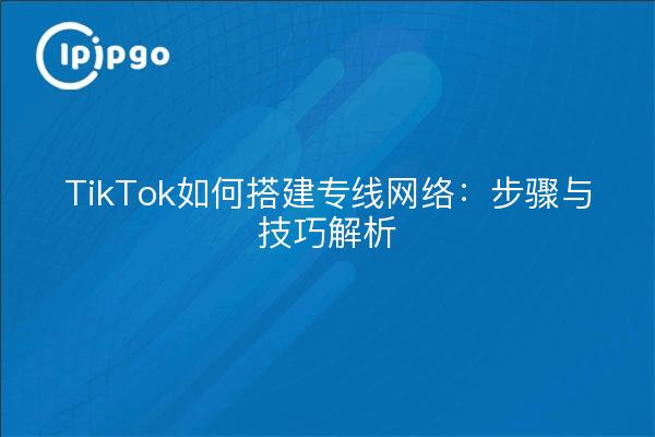 TikTok如何搭建专线网络：步骤与技巧解析