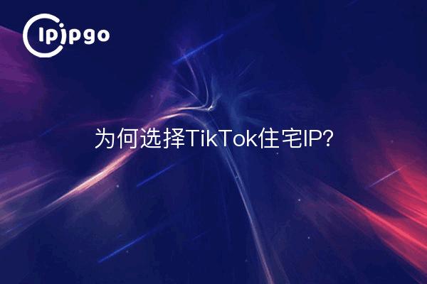 为何选择TikTok住宅IP？