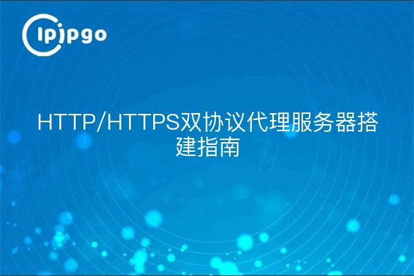 HTTP/HTTPS双协议代理服务器搭建指南