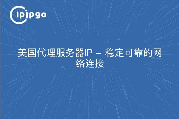 美国代理服务器IP - 稳定可靠的网络连接