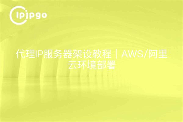 代理IP服务器架设教程｜AWS/阿里云环境部署