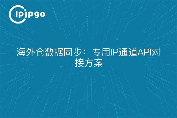 海外仓数据同步：专用IP通道API对接方案