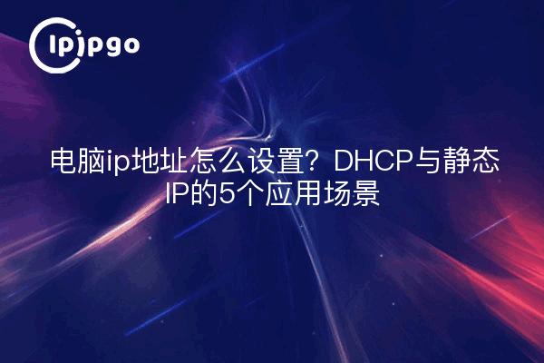 电脑ip地址怎么设置？DHCP与静态IP的5个应用场景