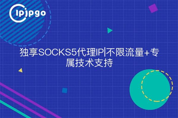 独享SOCKS5代理IP|不限流量+专属技术支持