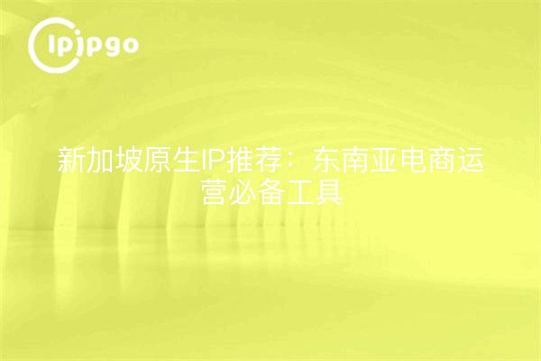 Native IP Singapur recomienda: Herramientas esenciales para las operaciones de comercio electrónico en el Sudeste Asiático