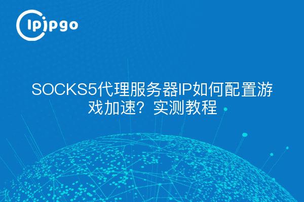 SOCKS5代理服务器IP如何配置游戏加速？实测教程